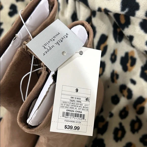 a new day Brown Suede Ankle Booties - Picture 2 of 4